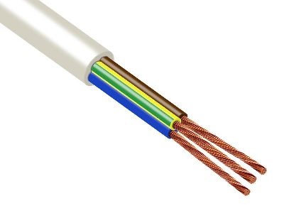Провод TOKOV ELECTRIC ПВС 3х2.5 (2х2.5+1х2.5) 380В Б (уп.5м) 1945443