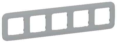 Рамка 5-м СП FLITE РУ-5-А-ФлС сер. IEK FI-M52-31-20-K03