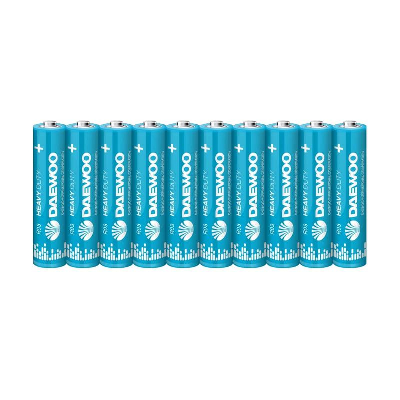 Элемент питания солевой AAA/R03 1.5В Heavy Duty Shrink-10 (уп.10шт) DAEWOO 5042148
