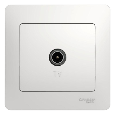 Коннектор TV антены Glossa в сборе бел. SchE GSL000196