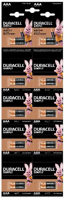 Элемент питания AAA/LR03-2BL Basic 2х10 5011646 (блист.20шт) Duracell Б0051816