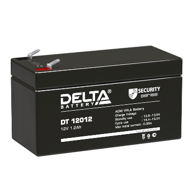 Аккумулятор ОПС 12В 1.2А.ч DT 12012 Delta 4614010040004