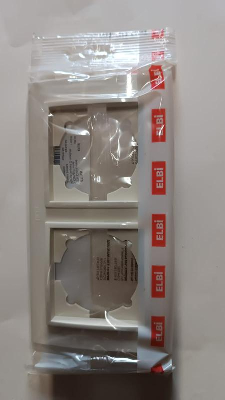 Рамка 2-м Zena крем. ABB 500-010300-226