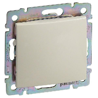 Переключатель проходной 1-кл. СП Valena 10А IP31 250В механизм сл. кость IEK 774306