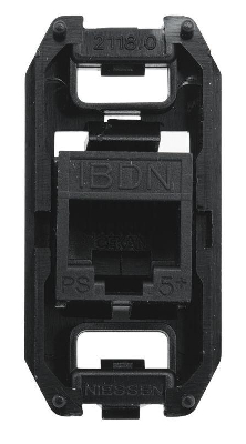Разъем телекоммуникац. 8 конт. 5 кат. UTP тип RJ45 ABB 2CLA201850A1001