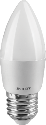 Лампа светодиодная 71 631 OLL-C37-6-230-4K-E27-FR 6Вт свеча 4000К нейтр. бел. E27 600лм 176-264В ОНЛАЙТ 71631