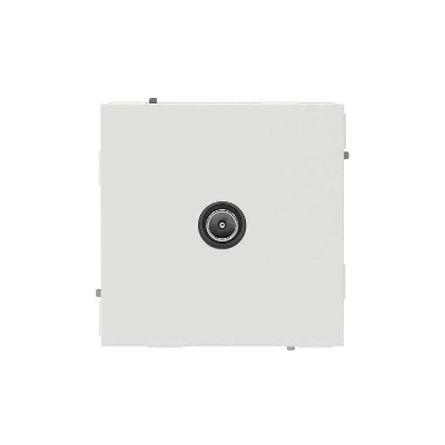 Розетка телевизионная проходная TV KANT бел. песок DKC 7010513