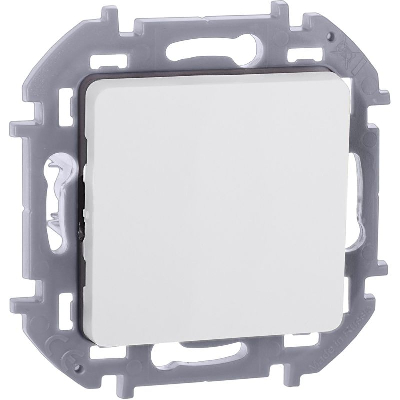 Выключатель 1-кл. 1п 1мод. СП Inspiria 10А IP20 250В 10AX механизм бел. IEK 673600