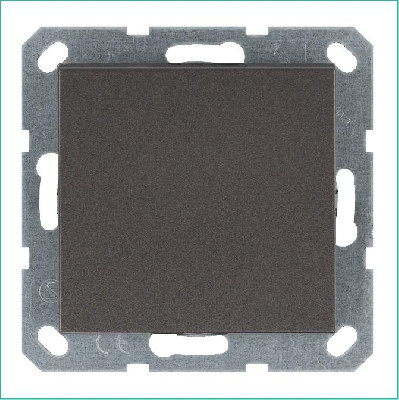 Выключатель 1-кл. 10А IP20 механизм мокко Jasmart G3011Z