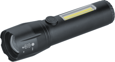 Фонарь светодиодный ручной 95 695 NPT-CM19-ACCU алюм.3 реж 1LED 3Вт+8COB 3Вт Li-ion 3.7В NAVIGATOR 95695