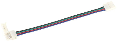 Коннектор RGB 10мм (разъем-15см-разъем) (уп.3шт) ИЭК LSCON10-RGB-212-03