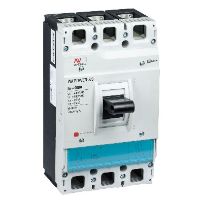 Выключатель автоматический 3п 400А 35кА AV POWER-3/3 TR AVERES EKF mccb-33-400-TR-av