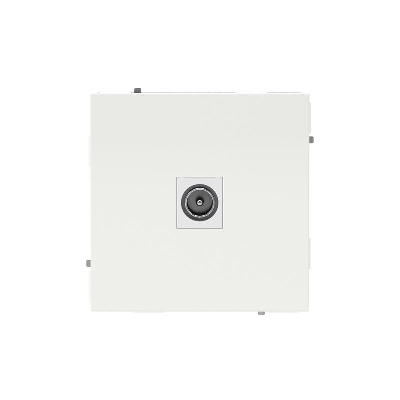 Розетка телевизионная одиночная TV KANT бел. магнолия DKC 7000503