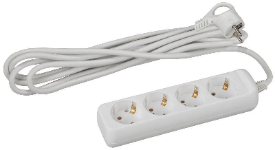 Удлинитель 4х5м с заземл. 16А IP20 U-4e-5m-3х1 ПВС 3х1 Эра Б0028375