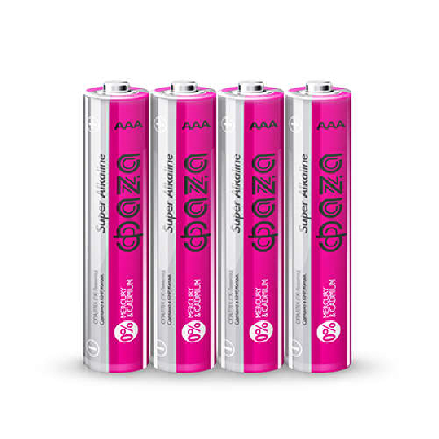 Элемент питания алкалиновый LR03 Super Alkaline S-4 (уп.4шт) ФАZА 4895205000438