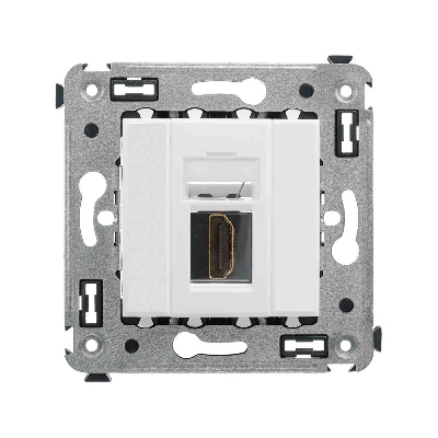 Розетка HDMI 1-м СП Avanti "Белое облако" тип А-А DKC 4400253