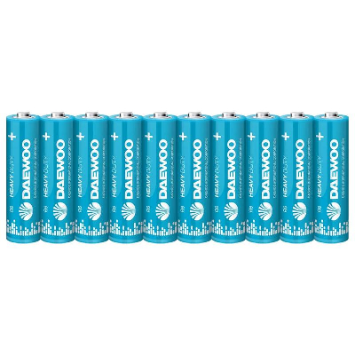 Элемент питания солевой AA/R6 1.5В Heavy Duty Shrink-10 (уп.10шт) DAEWOO 5042131