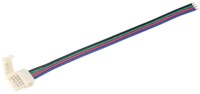 Коннектор RGB 10мм (15см-разъем) (уп.3шт) ИЭК LSCON10-RGB-213-03