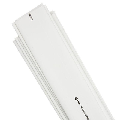 Трубка термоусадочная ТУТ 20/10 бел. (уп.50шт) PROxima EKF tut-20-w-1m