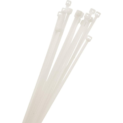 Хомут кабельный (стяжка) PCT 4.8х200-100WH PA6.6 (уп.100шт) JazzWay 5053960